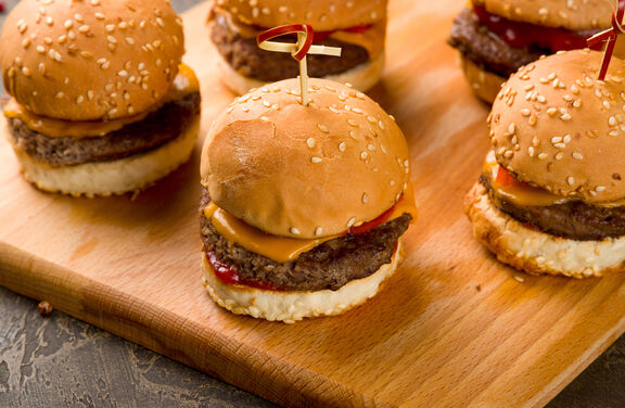 Miniature Cheeseburgers